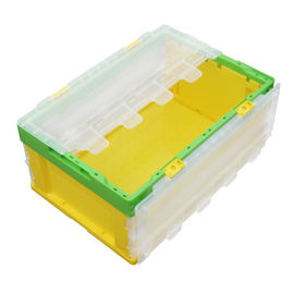 Logo Printing Non - Toxic Collapsible Plastic Containers American Standard Sizes