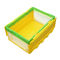 Logo Printing Non - Toxic Collapsible Plastic Containers American Standard Sizes