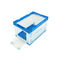 Width Sides Opening Collapsible Plastic Containers Light Weight