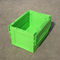 Convenient Plastic Collapsible Totes Bright Color For Appliance Industries