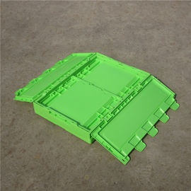 Convenient Plastic Collapsible Totes Bright Color For Appliance Industries