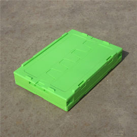 Convenient Plastic Collapsible Totes Bright Color For Appliance Industries