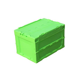 Convenient Plastic Collapsible Totes Bright Color For Appliance Industries