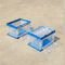 Length Sides Opening Collapsible Plastic Containers Virgin PP Material Custom Color