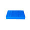 Attached lids Plastic Collapsible Crates 600*400*265 mm Solid Bottom Mesh Body