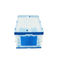 Folded Plastic Collapsible Containers Supply Chain Boxes Color Customized
