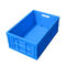 Solid Collapsible Plastic Containers For Distribution / Sorting Colors Customized