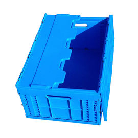 Durable Plastic Collapsible Tote Box Colors Customized 600*400 mm