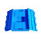 Durable Plastic Collapsible Tote Box Colors Customized 600*400 mm