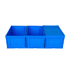 Logistics Polypropylene Collapsible Plastic Storage Bins Loading Capacity 30kgs