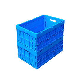 Impact - Resistance Virgin PP Collapsible Tote Boxes Solid Bottom 600*400 mm