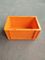 Orange Color Euro Stacking Containers 300*200 mm /  Stackable Plastic Storage Containers