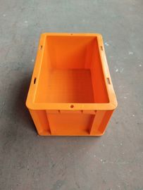 Orange Color Euro Stacking Containers 300*200 mm /  Stackable Plastic Storage Containers