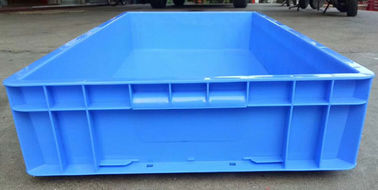 Durable Virgin PP Or PE Material Euro Stacking Containers Color Customized 800*400*120mm