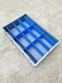 Standard Size Lower Height Storage Euro Stacking Containers /  Industrial Virgin PE Containers