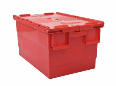 Custom Storage Nesting Tote Boxes With Attached Lids