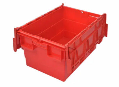 Custom Storage Nesting Tote Boxes With Attached Lids