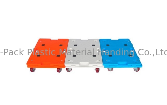 150kgs Loading Multi Function Plastic Moving Dolly 3 Inches PU Wheels