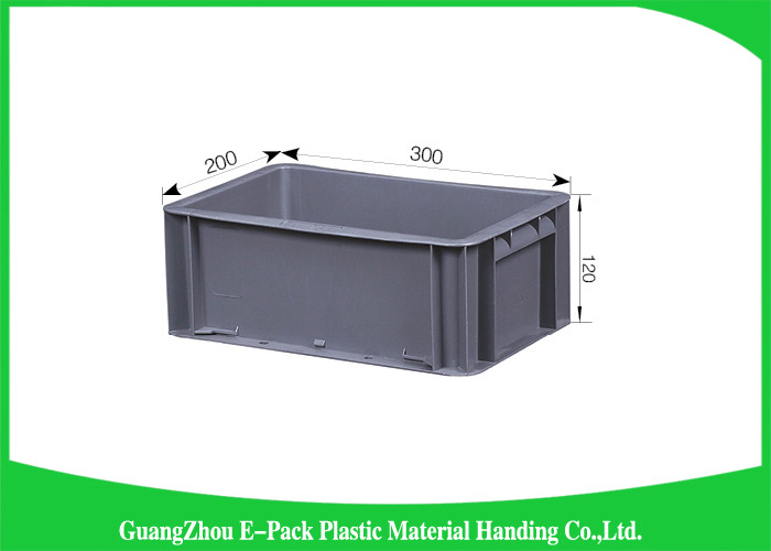 Virgin PP Plastic Stacking Boxes Light Weight , Large Plastic Storage ...