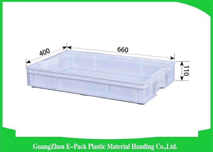 Reusable Large Plastic Storage Containers , Standard Stackable Plastic ...