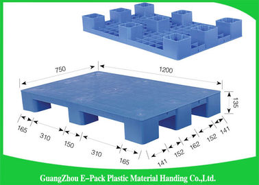 LightWeight Nestable Plastic Pallets Single Face Nine Feet 100% Recycled Material