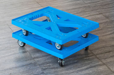Impact - Resistance Large Plastic Moving Trolley Loading Capacity 225kg