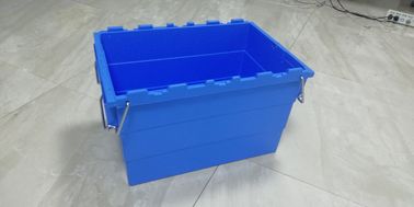 100% Virgin PP Stackable Nesting Trays With Steel Bars Storage Transportation