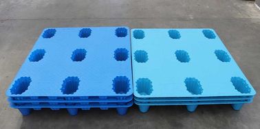 Impact Resistance Nine Foot 4T Plastic Blow Molding Pallets 1200*800 mm Euro Pallets