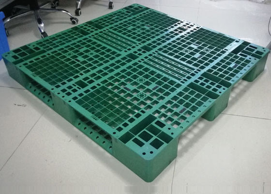 Custom HDPE 6T Heavy Duty Plastic Pallets 4 Way Forklift