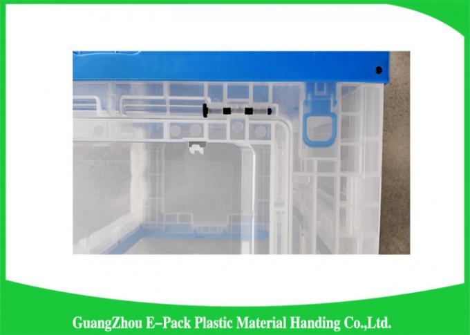 Stackable Collapsible Plastic Containers Convenience Transport 600 * ...