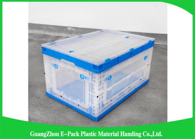 Stackable Collapsible Plastic Containers Convenience Transport 600 * ...